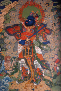 Virudhaka, guardian of the south