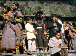 Watching the festival